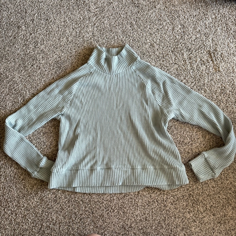 The North Face Teal Cowl Neck Sweater